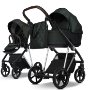 My Junior Vigo satin green - schwarz/chrome